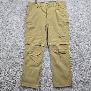 Eddie Bauer Pants Mens‎ 36x30 Tan First Ascent Convertible Straight Outdoors